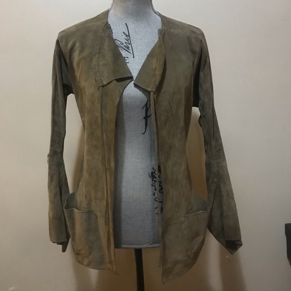 Marni suede leather jacket size 38